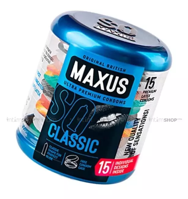 Презервативы классические Maxus Classic, 15 шт