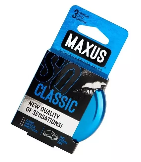 Презервативы классические Maxus Classic, 3 шт