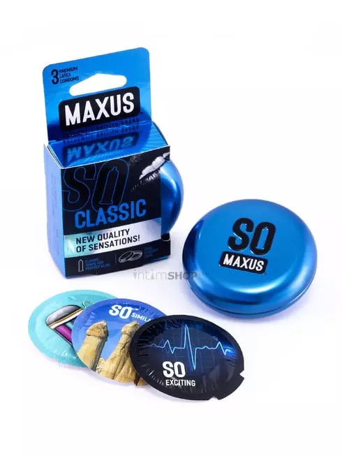 Презервативы классические Maxus Classic, 3 шт