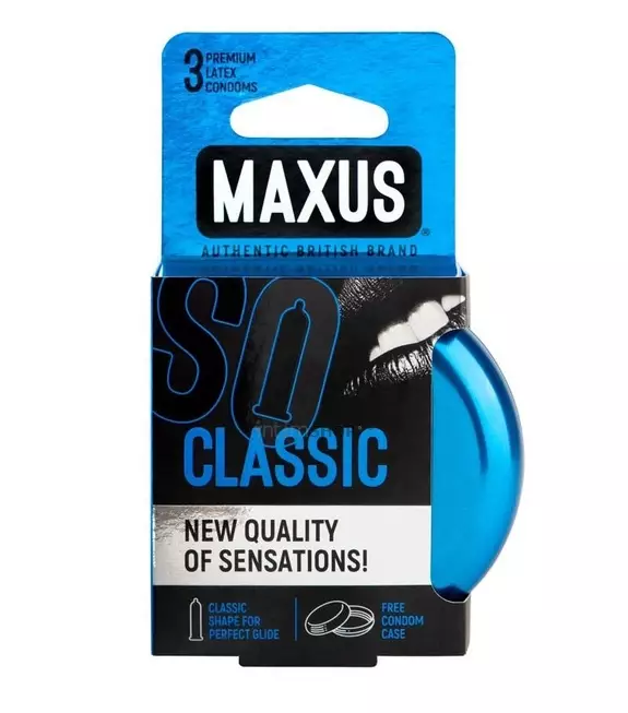 Презервативы классические Maxus Classic, 3 шт