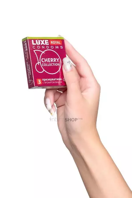 Презервативы Luxe Royal Cherry Collection, 3 шт