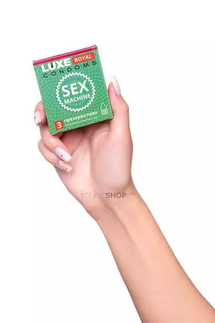 Презервативы Luxe Royal Sex Machine ребристые, 3 шт