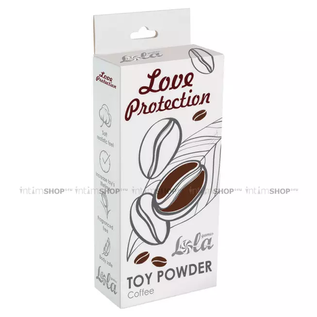 Пудра для игрушек Love Protection Кофе, 30 г