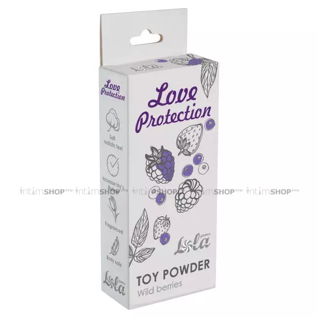 Пудра для игрушек Love Protection Лесные ягоды, 15 гр