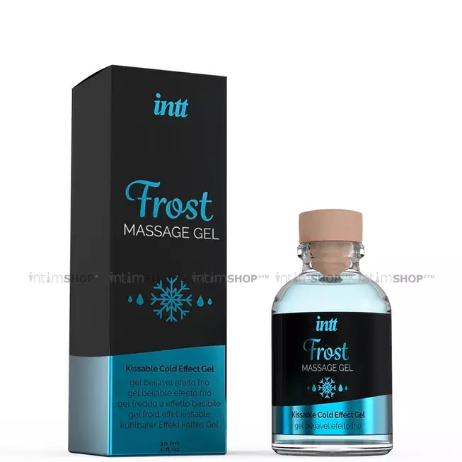 Съедобный массажный гель Intt Frost, 30 мл