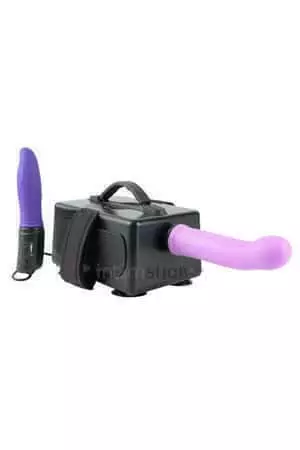 Секс-Машина Fetish Fantasy Series Portable Sex Machine Портативная с Набором Фаллоимитаторов черная