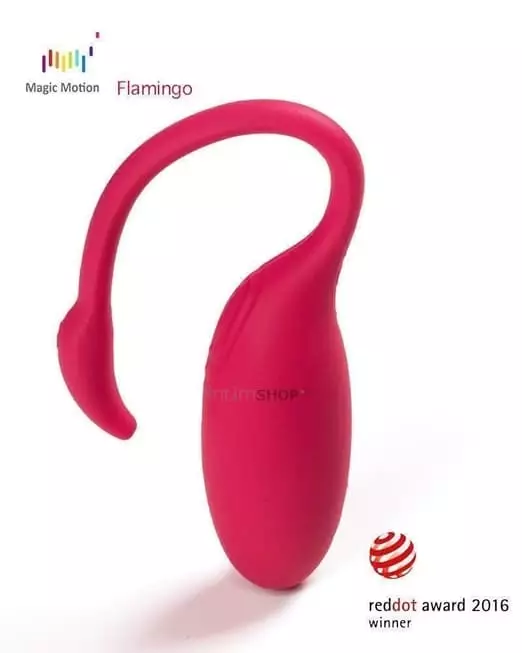 Smart-вибратор Magic Motion Flamingo, розовый