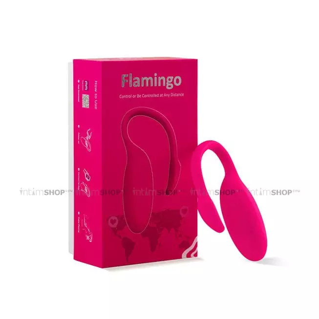 Smart-вибратор Magic Motion Flamingo, розовый