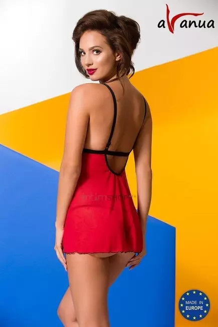 Сорочка Avanua Salome chemise Red, Красный, S/M