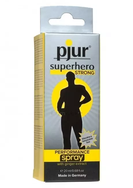 Спрей-пролонгатор Pjur Superhero Strong с экстрактом имбиря, 20 мл