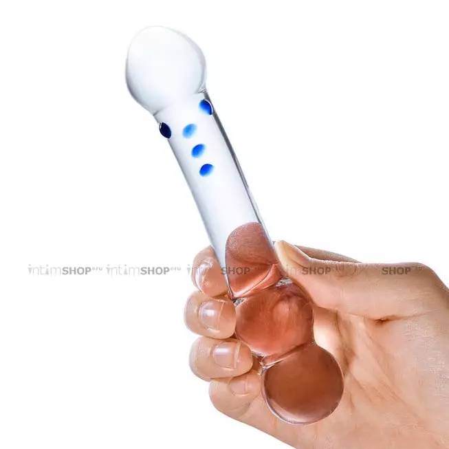 Стеклянный стимулятор точки G Glas Curved G-Spot, бесцветный