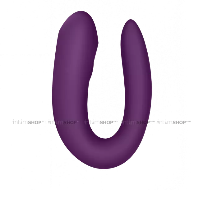 Стимулятор для пар Satisfyer Double Joy, фиолетовый