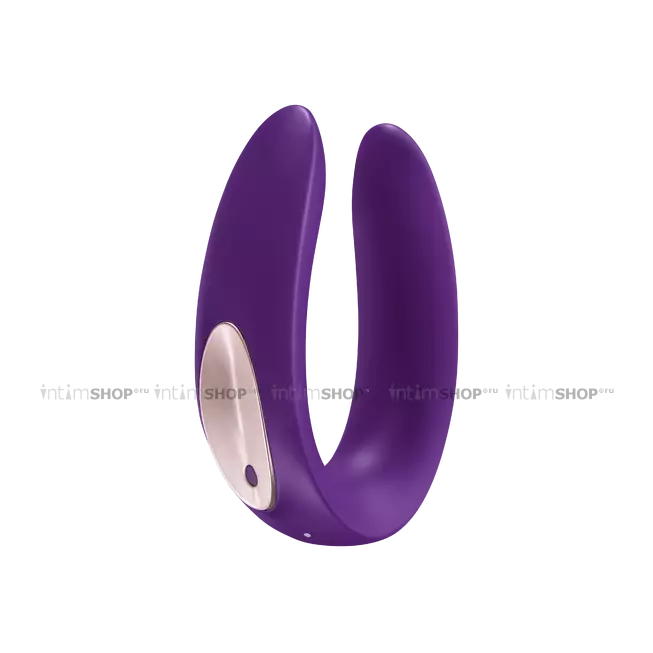 Стимулятор для пар Satisfyer Double Plus, фиолетовый