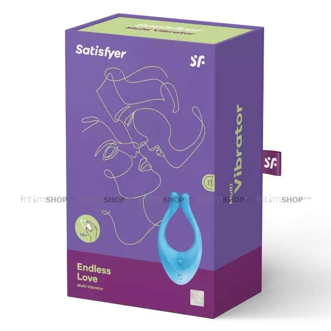 Стимулятор для пар Satisfyer Partner Multifun 1 Endless Love, голубой