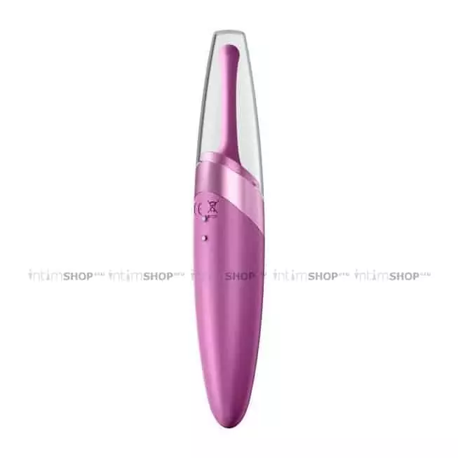 Точечный вибратор Satisfyer Twirling Delight, ягодный