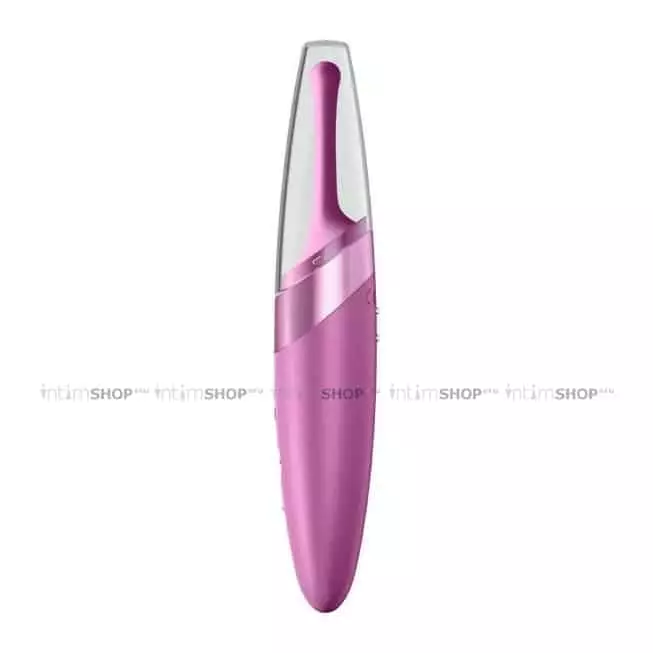 Точечный вибратор Satisfyer Twirling Delight, ягодный