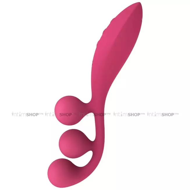 Тройной стимулятор Satisfyer Tri Ball 1, красный