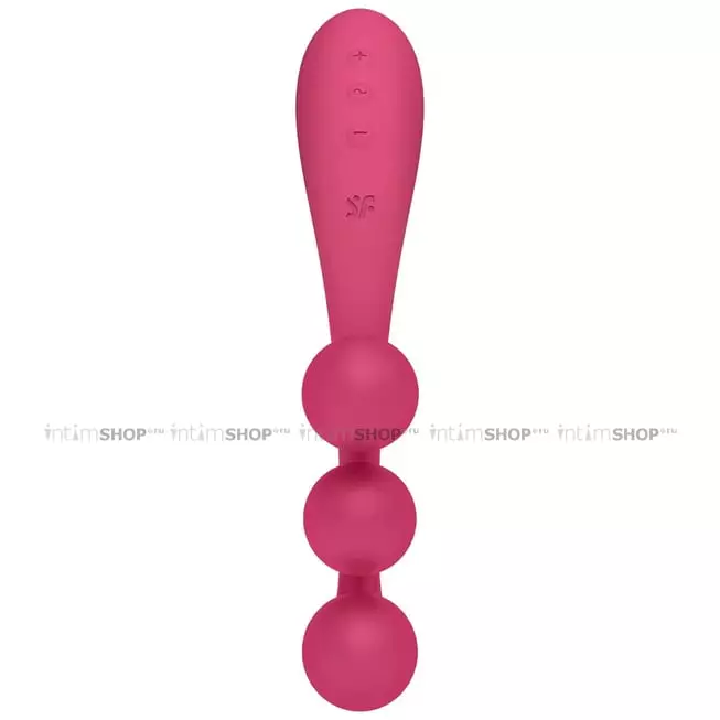 Тройной стимулятор Satisfyer Tri Ball 1, красный