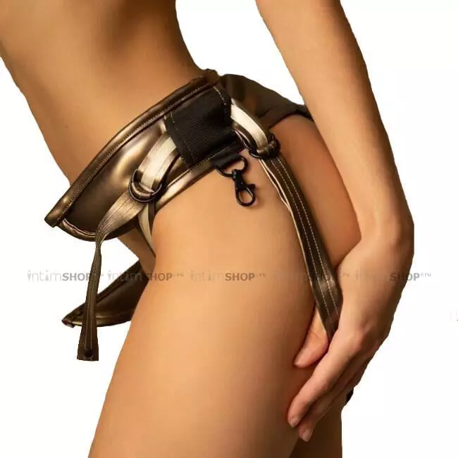 Трусики для страпона Strap-on-me Leatherette Harness Desirous, OS