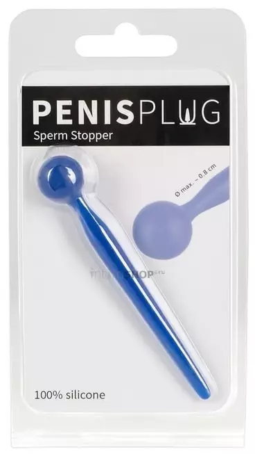 Уретральный Стимулятор Penis Plug, голубой