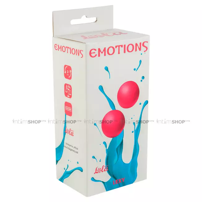 Вагинальные шарики без сцепки Lola Toys Emotions Lexy Large, розовые