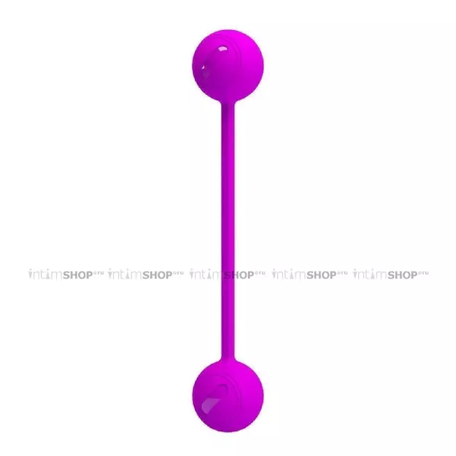 Вагинальные шарики Pretty Love Kegel Ball III, фуксия