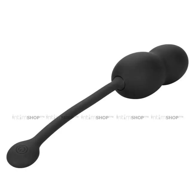 Вагинальные виброшарики с пультом ДУ CalExotics Ultra-Soft Kegel System, черные