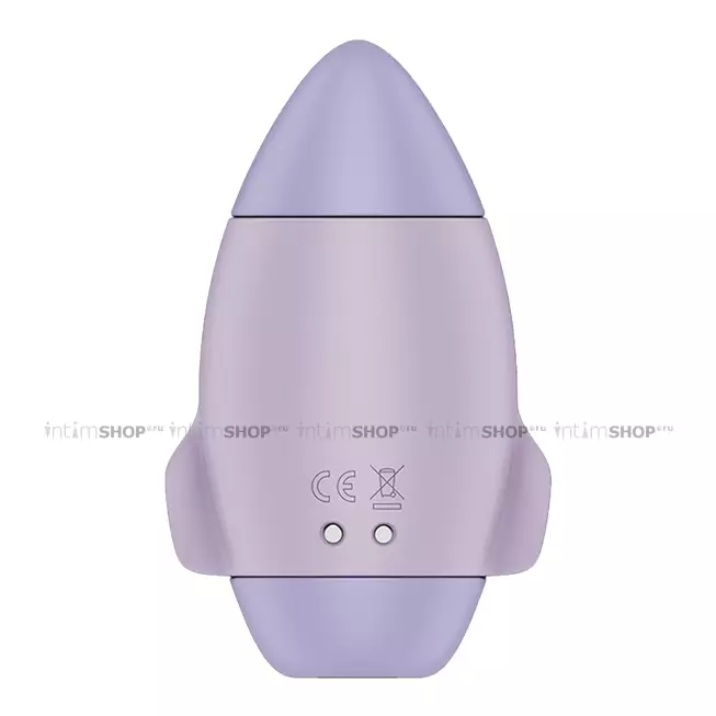 Вакуумно-волновой стимулятор клитора с вибрацией Satisfyer Mission Control, сиреневый