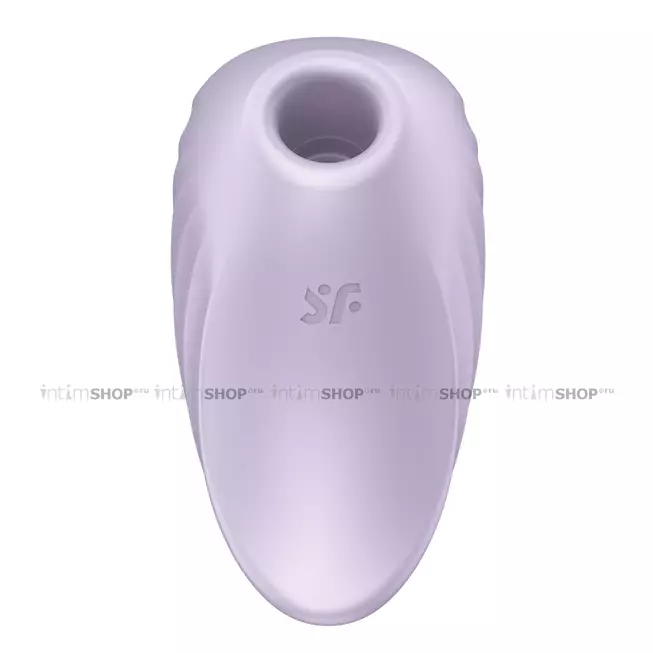 Вакуумный стимулятор клитора с вибрацией Satisfyer Pearl Diver, фиолетовый