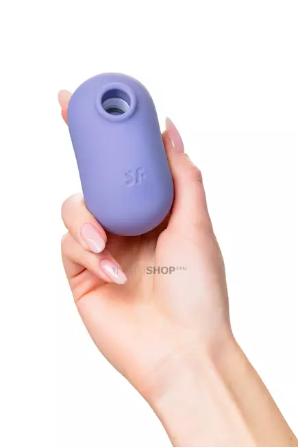 Вакуумный стимулятор клитора с вибрацией Satisfyer Pro To Go 2, фиолетовый