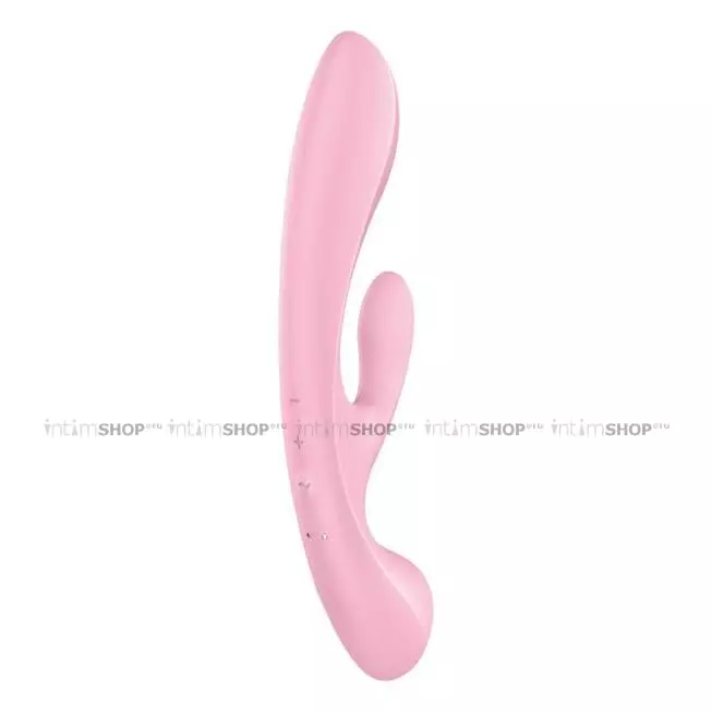 Вибратор 2 в 1 Satisfyer Triple Oh, розовый