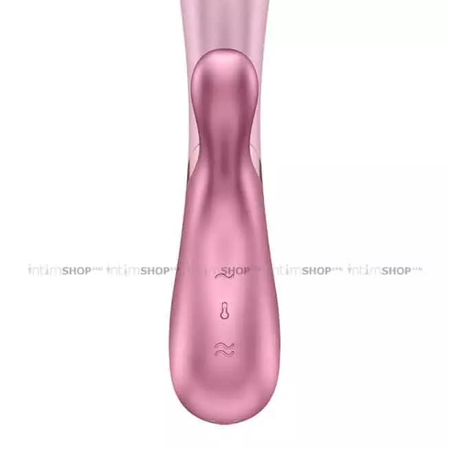 Вибратор-кролик с нагревом Satisfyer Hot Lover, розовый