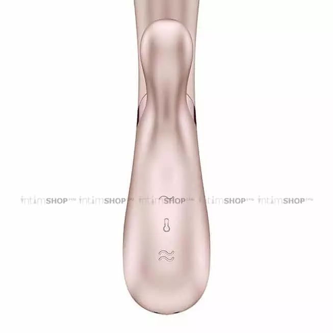 Вибратор-кролик с нагревом Satisfyer Hot Lover, золотистый