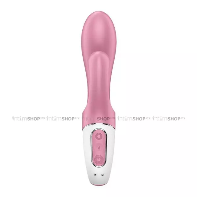 Вибратор-кролик с расширением Satisfyer Air Pump Bunny 2, розовый