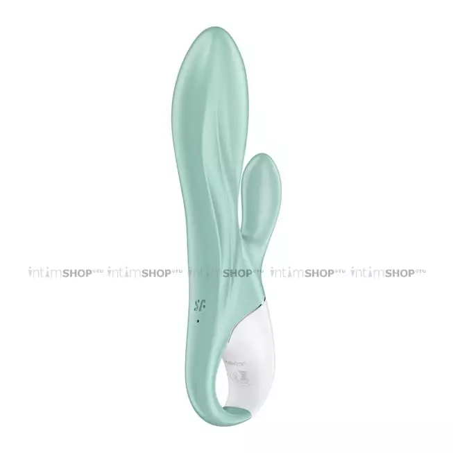 Вибратор-кролик с расширением Satisfyer Air Pump Bunny 5+, мятный