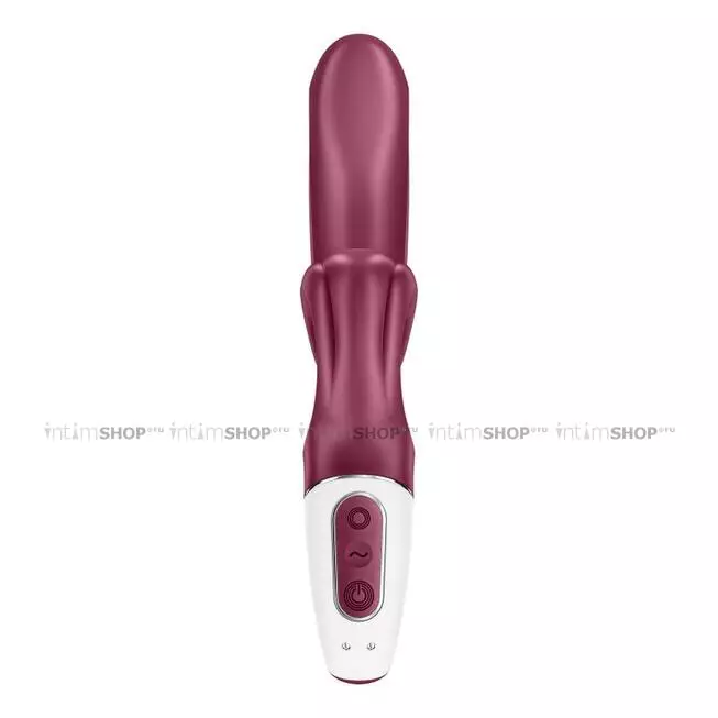 Вибратор-кролик Satisfyer Love Me, бордовый