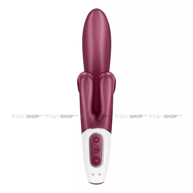 Вибратор-кролик Satisfyer Touch Me, бордовый