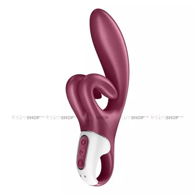 Вибратор-кролик Satisfyer Touch Me, бордовый