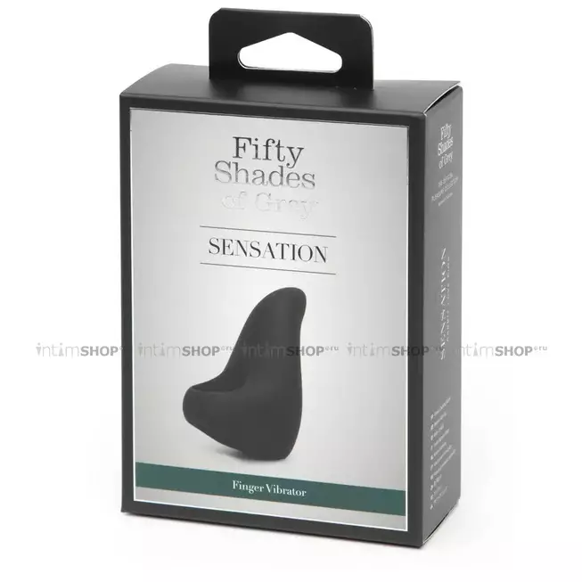 Вибратор на палец Fifty Shades of Grey Finger Sensation, черный