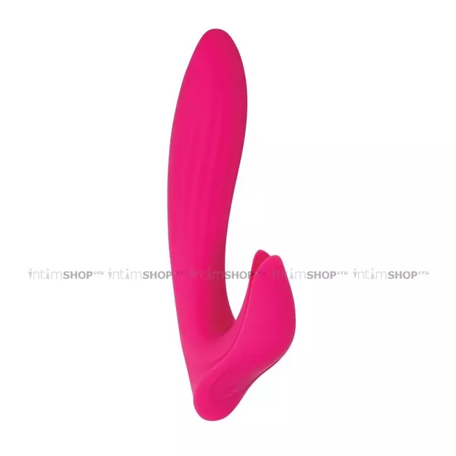 Вибратор с клиторальной стимуляцией Evolved Eve's Bliss Vibrator, розовый