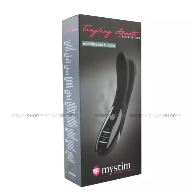 Вибратор с миостимуляцией Mystim Tingling Aparte Estim Vibrator, черный