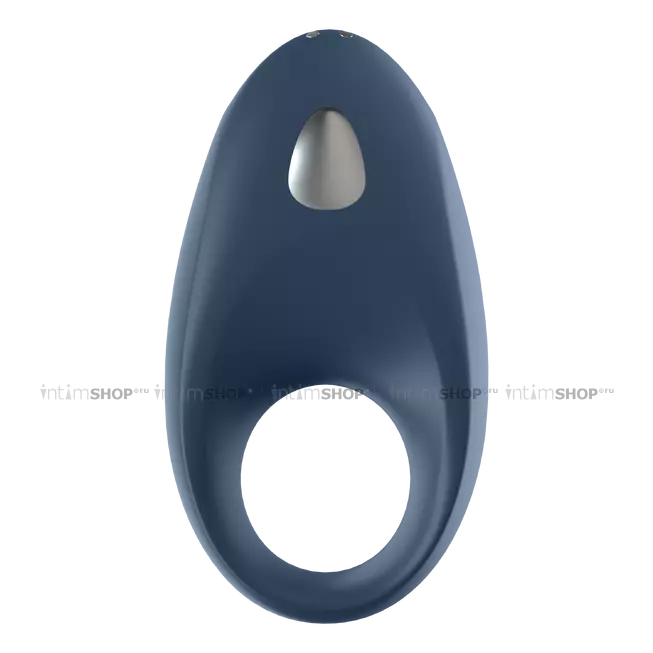 Виброкольцо Satisfyer Mighty One, синий