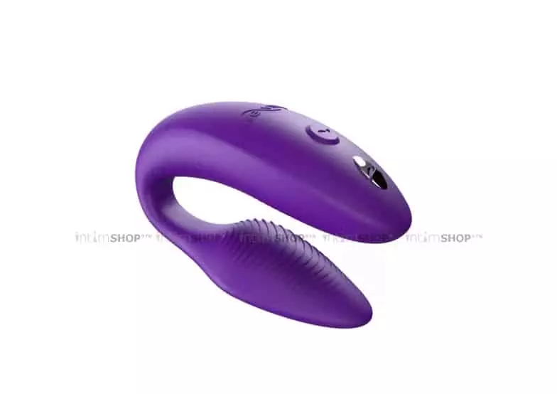 Вибромассажер для пар We-Vibe Sync 2 с пультом ДУ, фиолетовый