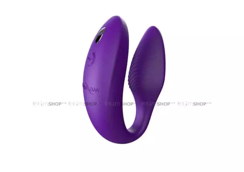 Вибромассажер для пар We-Vibe Sync 2 с пультом ДУ, фиолетовый