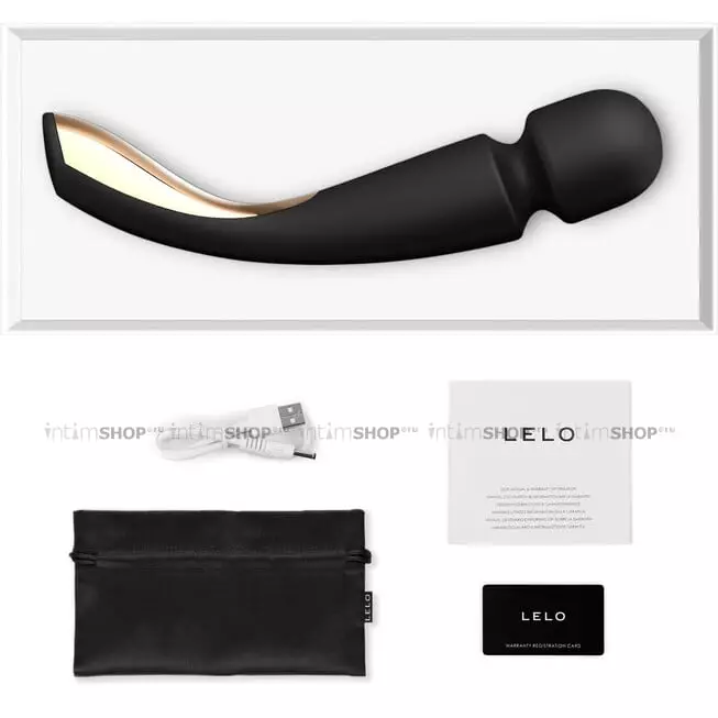 Вибромассажер Lelo Smart Wand 2 Large, черный