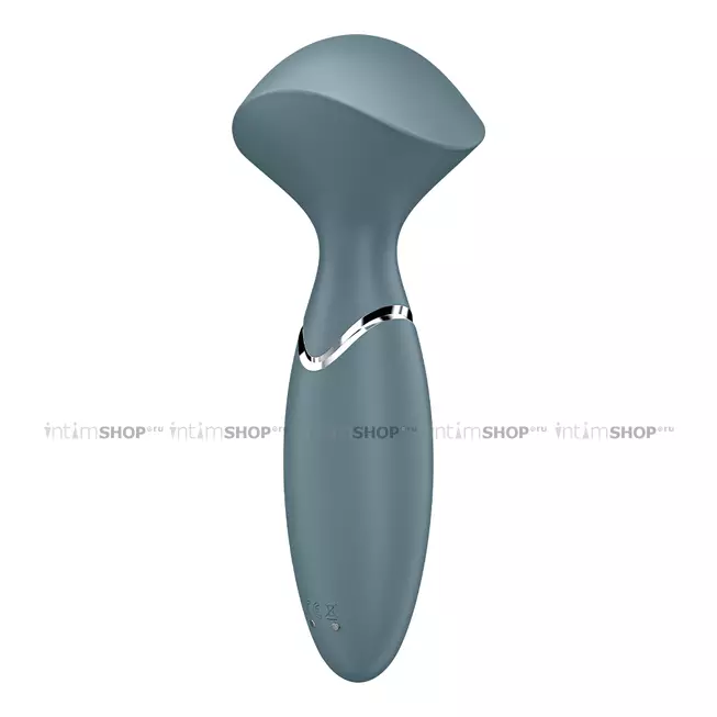 Вибромассажёр Satisfyer Mini Wand-er, серый