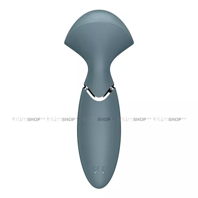 Вибромассажёр Satisfyer Mini Wand-er, серый