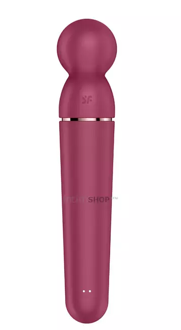 Вибромассажер Satisfyer Planet Wand-er, ягодный