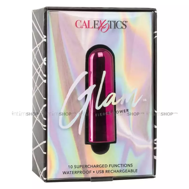 Вибропуля CalExotics Glam, розовая