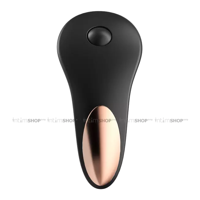 Вибровкладка в трусики Satisfyer Little Secret с пультом ДУ, черный